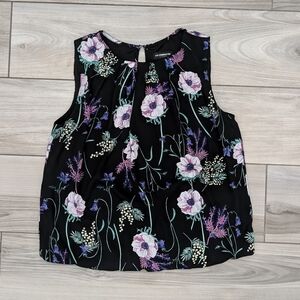 Liz Claiborne Floral Sleeveless Blouse